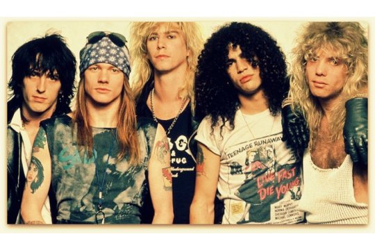GUNS N' ROSES. The essays on these singers, producers and musicians.