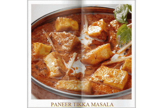 PANEER TIKKA MASALA. Extraordinary curry food.