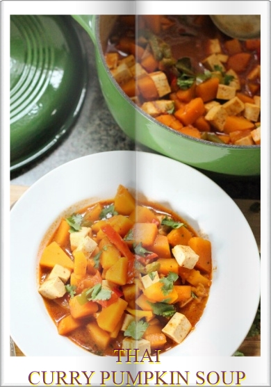 SLOW COOKER THAI CURRY PUMPKIN SOUP. Extraordinary curry food.