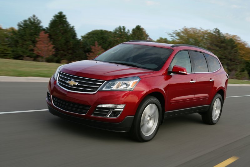 CHEVROLET TRAVERSE. Top 15 SUVs for Towing. NR 13.