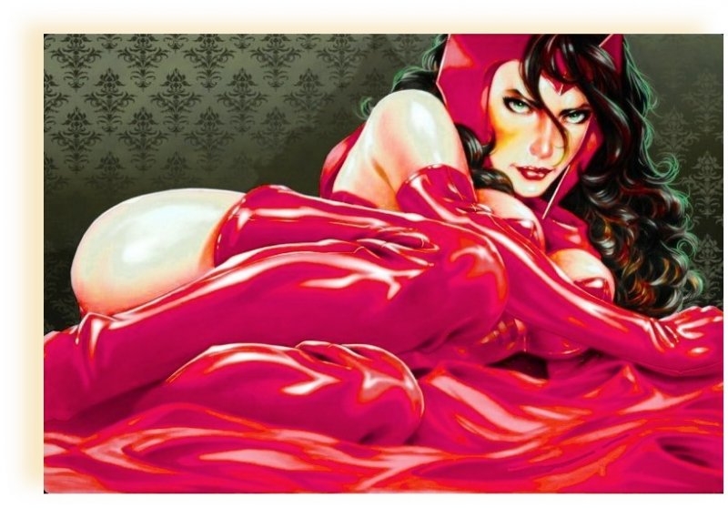 SCARLET WITCH (Character). Bad girls in comics.