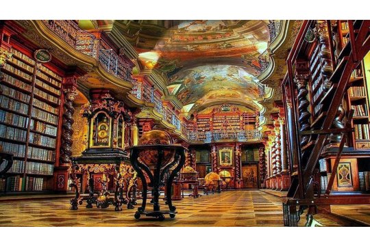 为什么捷克遍地都是图书馆？旅游。