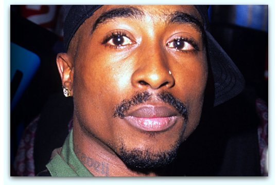 TUPAC SHAKUR.  The essays on these singers, producers and musicians.