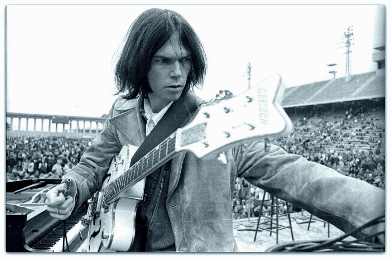 NEIL YOUNG. The essays on these singers, producers and musicians.