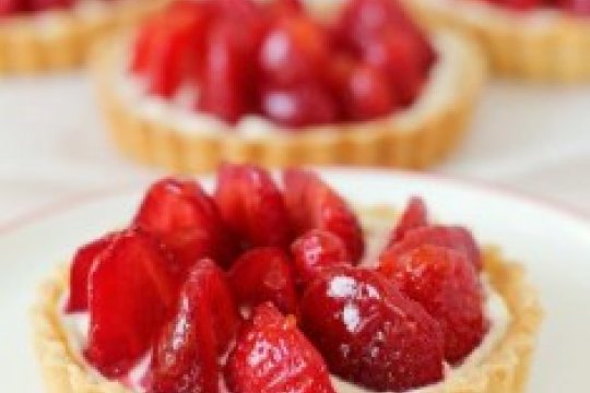 Strawberry-Thyme Tarts