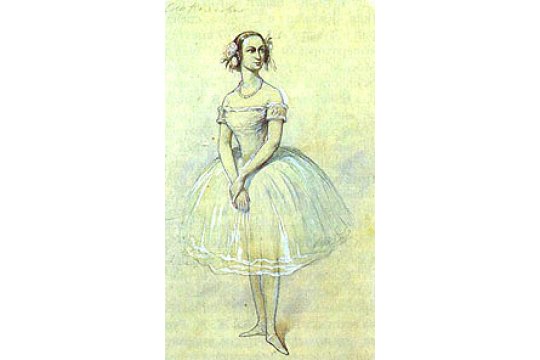 Elena Ivanovna Andreyanova (1819-1857)在俄罗斯芭蕾舞伟大的名字 |MolliMail.com